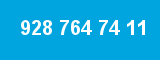 928 764 74 11